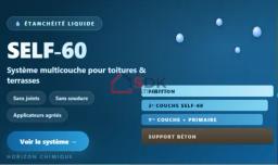 SELF-60 : Étanchéité liquide multicouche